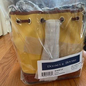 NEW Never Used Dooney and Bourke Drawstring Bag